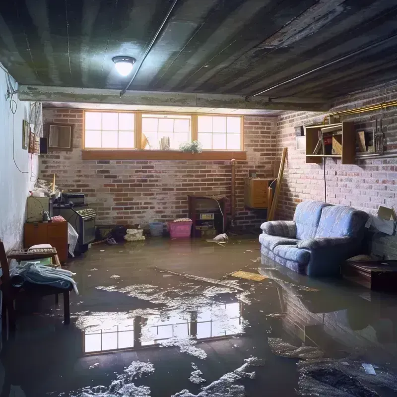 Flooded Basement Cleanup in Martindale, TX